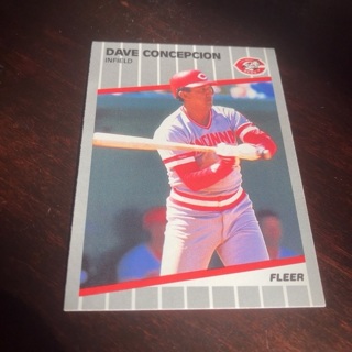 1989 Fleer - [Base] #156 Dave Concepcion