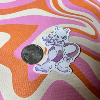 ⭐️ Pokemon Mewtwo Sticker ⭐️