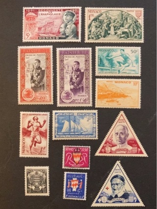 Beautiful Monaco MNH stamp lot 