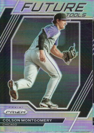 2023 Panini Prizm Colson Montgomery Future Tools Refractor