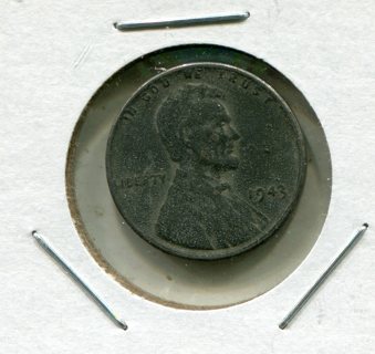 1943 P/D/S Wartime Lincoln Steel Cents