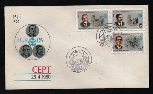 FDC turkish Cyprus: Europa CEPT 1983
