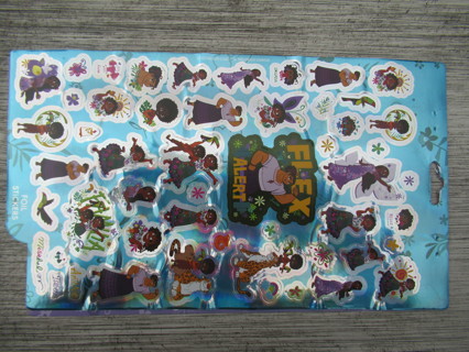 FANTASTIC new stickers.  SUPER Colorful & Decorative  FOIL "ENCANTO" stickers ~~ So cute!!