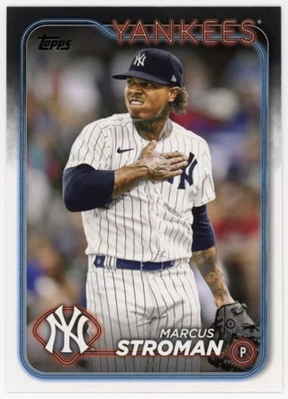 2024 Topps #631 Marcus Stroman New York Yankees Baseball Card