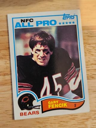 82 Topps Gary Fencik #296