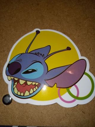 Stitch very big vinyl sticker no refunds regular mail only Very nice these are all nice