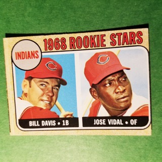 1968 - TOPPS BASEBALL CARD NO. 432 - 1968 ROOKIE STARS - INDIANS