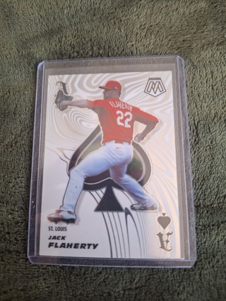 Jack Flaherty insert LA Dodgers 