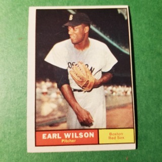 1961 - TOPPS BASEBALL CARD NO. 69 - EARL WILSON - RED SOX