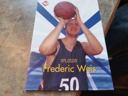 1999 COLECTORS EDGE XPLOSIVE FREDERIC WEIS NEW YORK KNICKS BASKETBALL CAR# X15