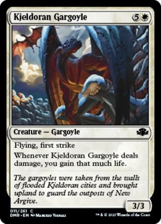 Kjeldoran Gargoyle MTG Dominaria Remastered NM Magic Regular