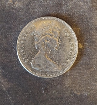 1976 Canadian Nickel Coin