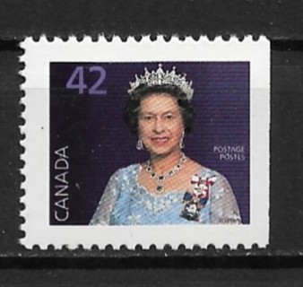 1991 Canada Sc1357 42¢ Queen Elizabeth MNH