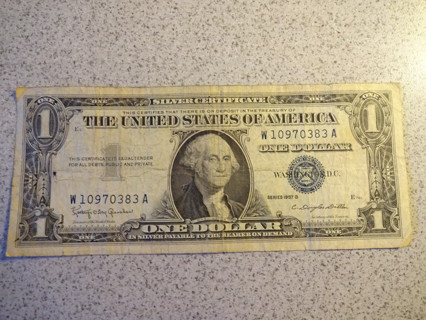 1957 $1 Bill Silver Certificate