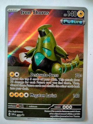 Iron thorns 098 rare holo promo NM Pokemon