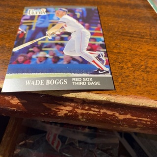 1991 fleer ultra wade Boggs baseball card 