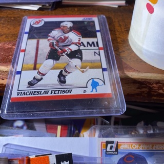 1990 score viacheslav fetisov hockey card 
