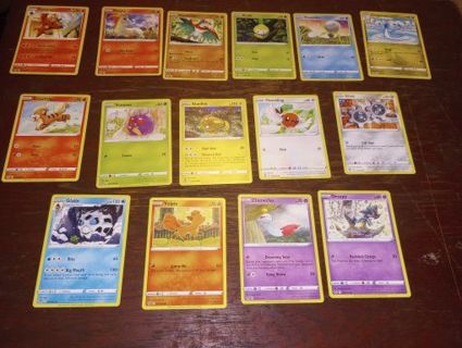 15 POKEMON SWSH- SILVER TEMPEST CARDS #204