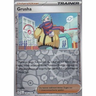  Tradingcard - Pokemon 2023 german Grusha 184/193 REVERSE HOLO 