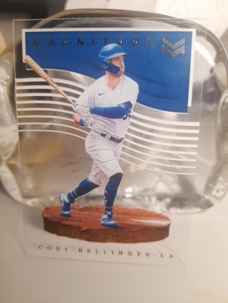 2021 Cody Bellinger Magnitude Acetate Clear /Dodgers