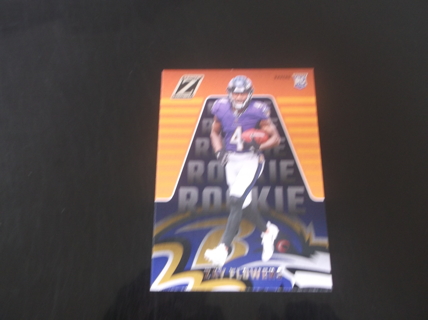 2023 Panini Zenith Zay Flowers   rookie  card   #  200   Baltimore Ravens 