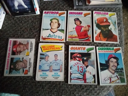 1977 Topps 7-Card lot