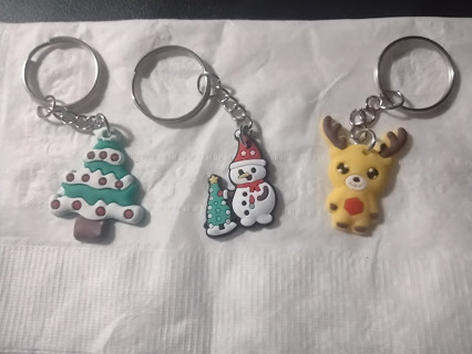 3 Xmas Keychains #4