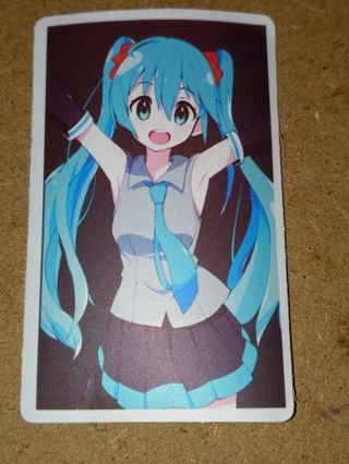 Anime one nice Cute vinyl sticker no refunds regular mail only Very nice quality!