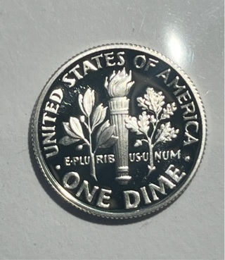 2001 S Silver Proof Dime On Sale