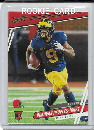 Donovan Peoples Jones 2020 Prestige Xtra Points Green #238