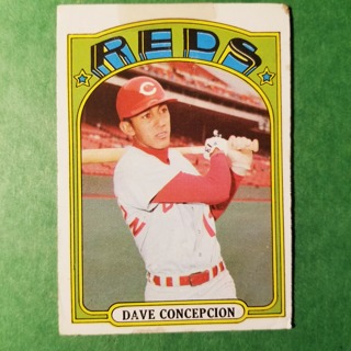 1972 - TOPPS BASEBALL CARD NO. 267 - DAVE CONCEPCION - REDS