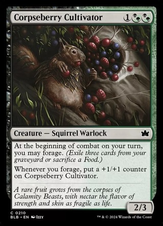 Corpseberry Cultivator - Foil MTG Bloomburrow NM Magic Foil