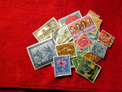   Grab Bag of Foreign Stamps #18