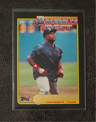 Kirby Puckett McDonald’s Baseball’s Best