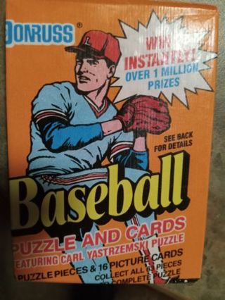 SEALED PACK 1990 ORANGE DONRUSS BASEBALL CARDS