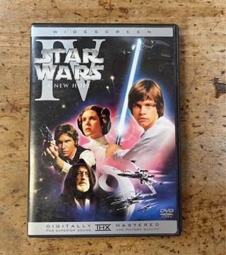 Star War A New Hope DVD