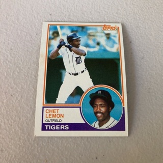 1983 Topps - [Base] #727 Chet Lemon