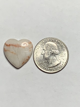 ❣HEALING STONE~#30~HEART-SHAPED~FREE SHIPPING❣