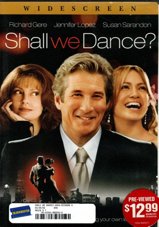 Shall We Dance? - DVD starring Richard Gere, Jennifer Lopez, Susan Sarandon