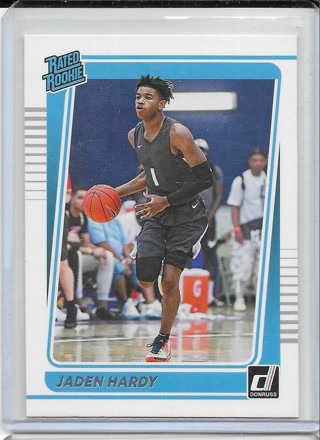 Jaden Hardy 2022-23 Chronicles Draft Donruss #11 Rated Rookie 