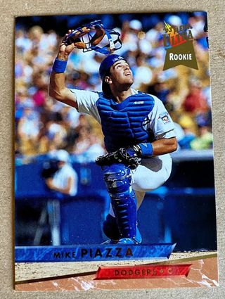 1993 Fleer Ultra Mike Piazza Rookie #60 Los Angeles Dodgers MVP