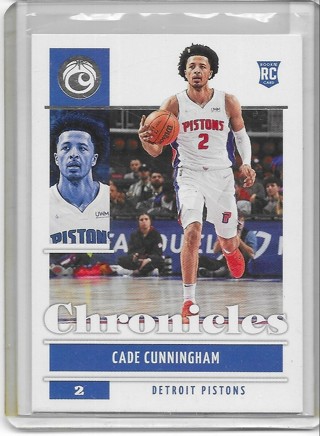 Cade Cunningham 2021-22 Chronicles #50 Rookie Card