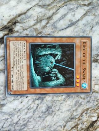 Yu-Gi-Oh Card King of the Swamp - unlimited