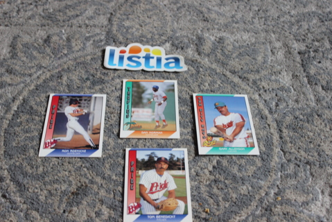 (4) 1991 Pacific Senior Baseball Cards