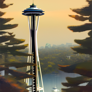 Listia Digital Collectible: The Space Needle in Seattle