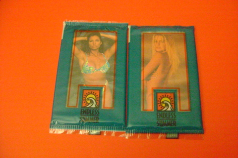 Endless summer Sealed Trading cards 2 Packs