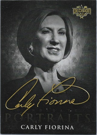 2016 Decision 2016 Candidate Portraits Retail #CP5 Carly Fiorina