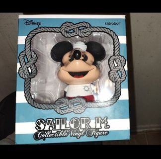 2023 Con Exclusive: Mickey Mouse Sailor M. 8-Inch Collectible Vinyl Figure by Pasa - Nautical Edition (Limited Edition of 300)