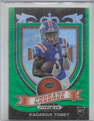 Kadarius Toney 2021 Prizm Draft Prizms Green #176