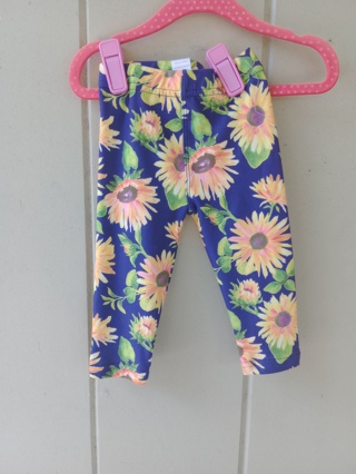 BNWT Infant Sunflower Leggings 